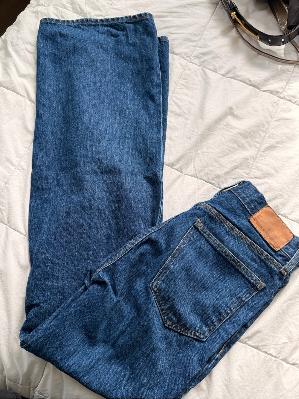 Aritzia Denim Forum Straight 90s tailored jeans